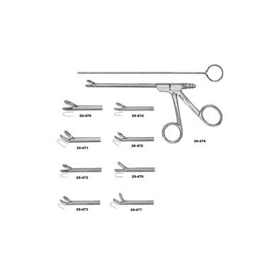 Forcep, Nasal Suction Fenstd/Angl Jaw 4mm Sz1