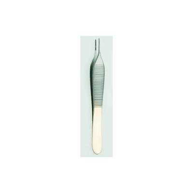 Forceps Adson Tweezer Type Straight 4-3/4 Inc