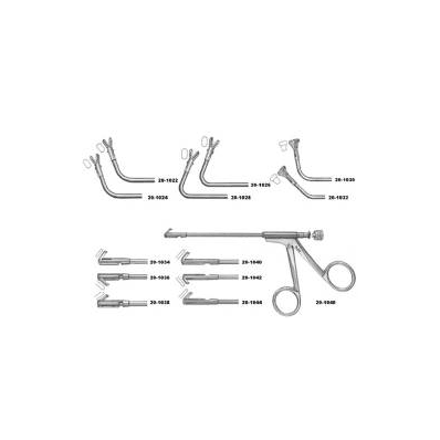 Forceps Scissor Type Curved 3-15/16 Inch - Fo