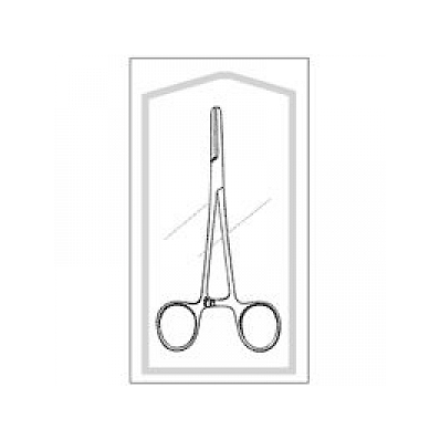 Forceps, Tube Occ, Smooth, 7", Sterile, 25/Bx