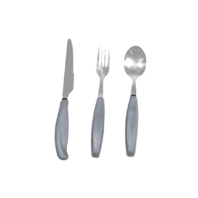 Fork Silver - Fork, Large Grip Silver (10/Cs)