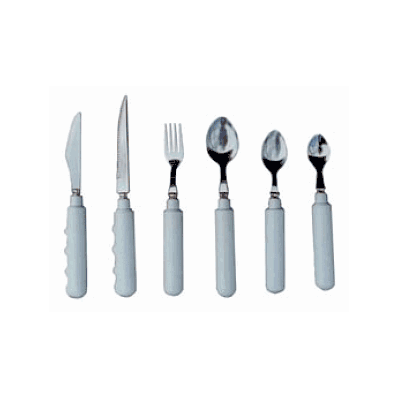 Fork, Utensil, Straight, Comfort Grip