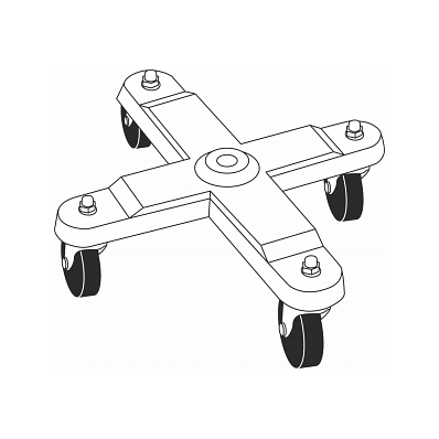 Four Wheel Bases For Baum Standby Mobile - Ba