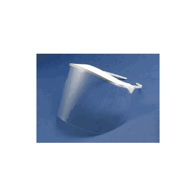 Frame, color White, Eye/Face Shield, Light Weight