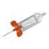 Fresenius 820-2632-33 Fistula Needle, 16 ga x 1" Safety Needle, Twin, Backeye Arterial, Regular Venous, with Red Arterial and Blue Venous Clamp, sold as 400 ea/Case by JMS WingEater, Fresenius  820263233, FSN820263233 <br><br><font color="red"><b>BACK TO THE PRODUCT TABLE, <a href="https://www.aaawholesalecompany.com/medline-pharmacy-needles---syringes-jms-wingeater-fistula-needles.html">CLICK HERE</a></b></font>