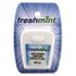 Freshmint 100 Yard Unwaxed Dental Floss, sold as 12 units/bag, 6bags/cs (72/Case) by New World Imports DFUW100<br><br><font color="red"><b>BACK TO THE PRODUCT TABLE, <a href="https://www.aaawholesalecompany.com/new-world-imports-freshmint-hygiene.html">CLICK HERE</a></b></font>