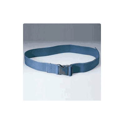 Gait Belt 54 Inch Navy Blue Sturdy Cotton - B