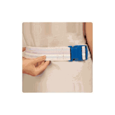 Gait Belt 56 Inch Pastel Stripe Lightweight C