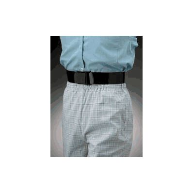 Gait Belt Posey E-z Clean 60 Inch Black Nylon