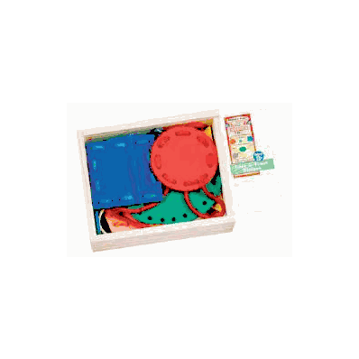 Game Lace And Trace Shapes - Game, Lace/Trace