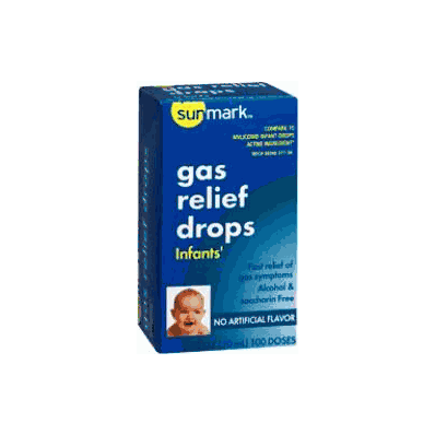 Gas Relief Drops Sunmark 1 Oz. Drop - Infant