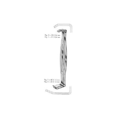 Gastrointestinal Retractor Us Army 8-1/2 Inch