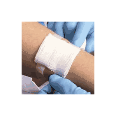 Gauze Bandage Moorebrand Cotton 12-ply 3 X 3