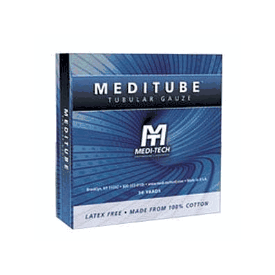 Gauze, Cottn, Tube, Sz 1, Flat, 5/8in, 50yd /