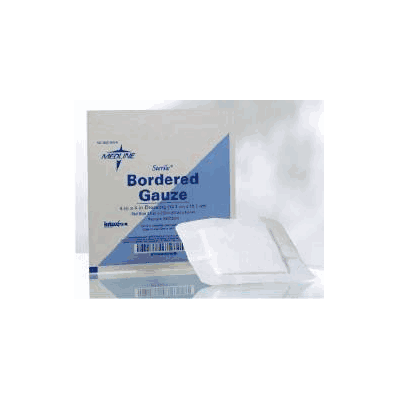 Gauze Dressing 2 X 2 Inch - Gauze, Bordered 2