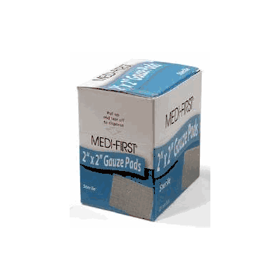 Gauze Pad, Str 2"X2" (24bx/Cs) - - Medique P