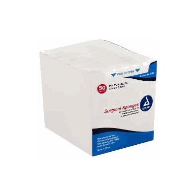 Gauze Sponge 8-ply 2 X 2 Inch - Gauze 2x2 8pl