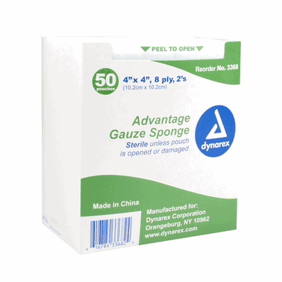 Gauze Sponge "Advantage"Sterile 2 Pieces each