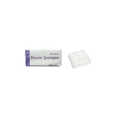 Gauze Sponge Cotton 8-ply 4 X 4 Inch - Sponge