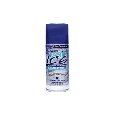 Gebauer's Instant Ice, Stream Spray in 3.50 oz Can