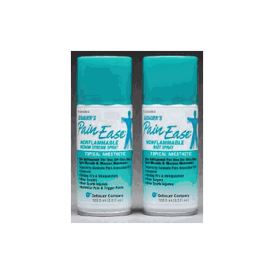 Gebauer's Pain Ease Topical Anesthetic, Medium Stream Spray in 3.50 oz.