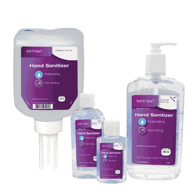 Gel, Sanitizer, Hand, Soft N Sure, 4oz - Medl
