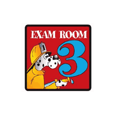 General Information Sign Exam Room 3 - Sign,