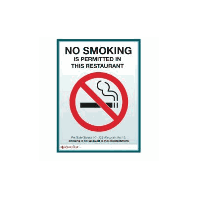 General Information Sign No Smoking Is Permit