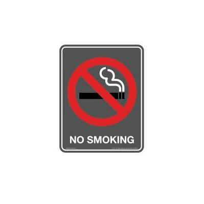 General Information Sign No Smoking - Sign, N