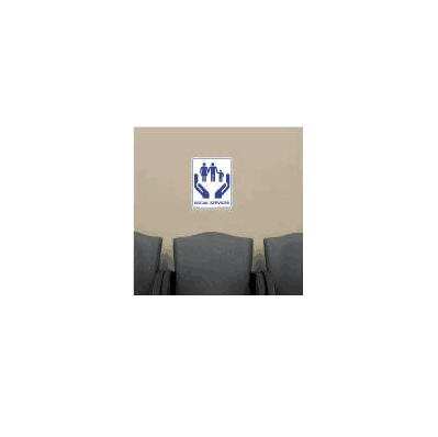 General Information Sign Social Services - Si
