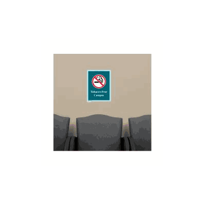 General Information Sign Tobacco-free Campus