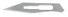 Miltex 4-125, Surgical Blade Carbon Steel no 25, Sterile, 100/bx Integra Lifesciences #4-125<br><br><font color="red"><b>BACK TO THE PRODUCT TABLE, <a href="https://www.aaawholesalecompany.com/instruments-knives-and-scalpels-miltex-surgical-blade-by-integra-lifesciences.html">CLICK HERE</a></b></font>