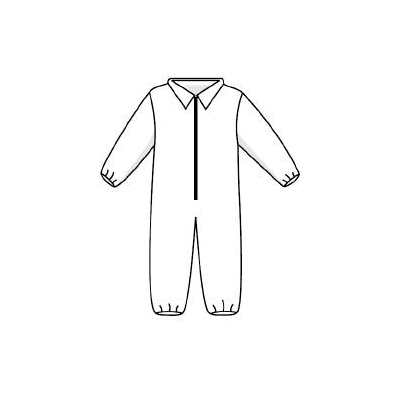 General Purpose Coverall 4 X-large White - Co