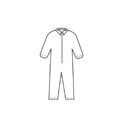 General Purpose Coverall Coolwear Large Whit