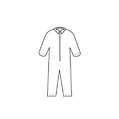 General Purpose Coverall X-large White Dispos