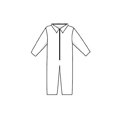 General Purpose Coverall X-large White - Jump