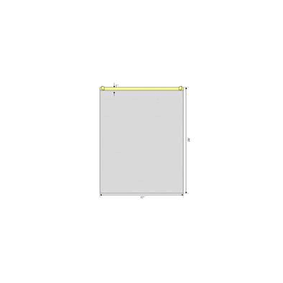 General Purpose Drape Clearview 17 W X 23 L I