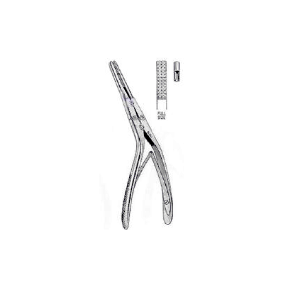 General Purpose Forceps Plier Type Angled 8 I