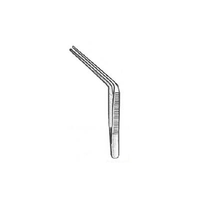 General Purpose Forceps Tweezer Type Angled 4