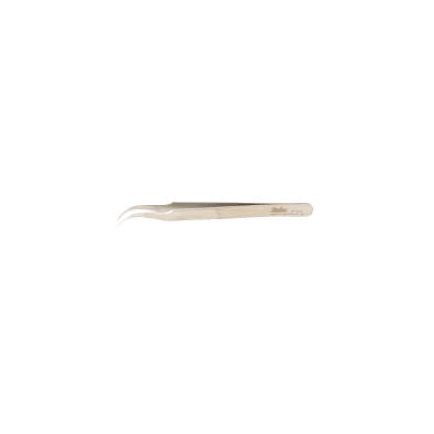 General Purpose Forceps Tweezer Type Curved 4
