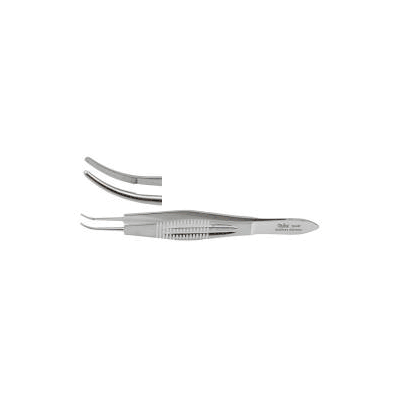 General Purpose Forceps Tweezer Type Curved 4