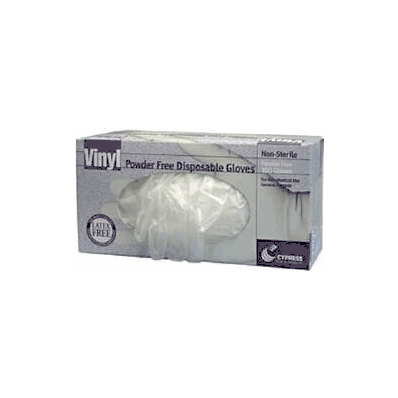 General Purpose Glove Medium Vinyl Translucen