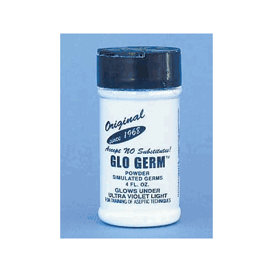 Germ Simulator Powder, 4 oz. Shaker Bottle