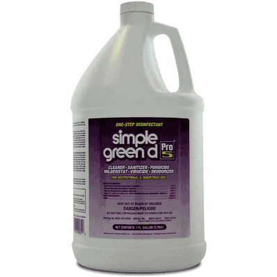 Germicidal Disinfectant, 1-Step D Pro 5