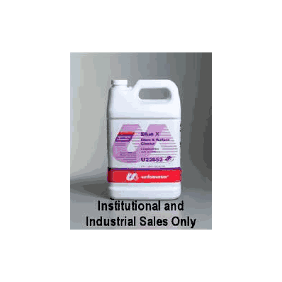 Glass Cleaner Blue-x Liquid 1 Quart - Cleane