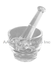 Glass Mortar & Pestle, 4 oz, sold as each Apothecary Products 22026<br><br><font color="red"><b>BACK TO THE PRODUCT TABLE, <a href="https://www.aaawholesalecompany.com/mortar---pestle-glass-mortar---pestle.html">CLICK HERE</a></b></font>