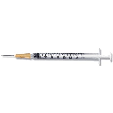 Glass Syringe, 10 mL 0.2 mL