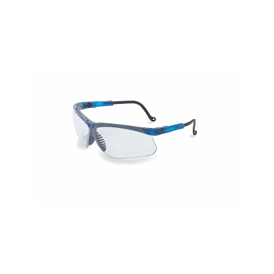 Glasses, Genesis, Blue Frame, Clear Lens - Me