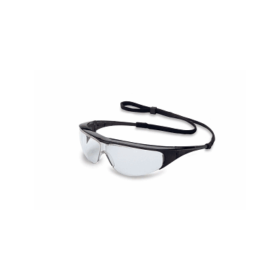 Glasses, Millennia, Black Frame, Clr Lens - M