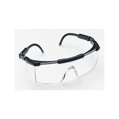 Glasses, Nassau Rave, Protect, Clear / Black